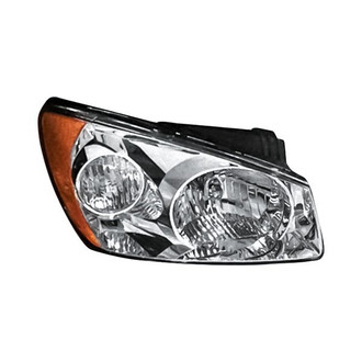 Replacement - Passenger Side Headlight (CAPA Certified)