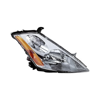 Replacement - Passenger Side Headlight (CAPA Certified)
