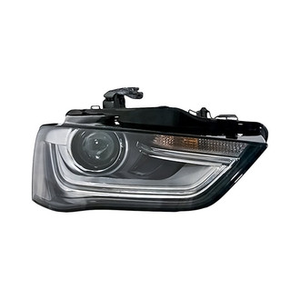 Replacement - Passenger Side Headlight Lens and Housing (CAPA Certified)