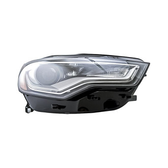 Replacement - Passenger Side Headlight Lens and Housing (CAPA Certified)