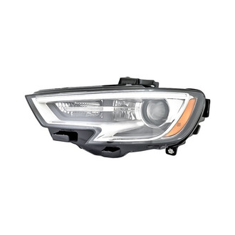 Replacement - Driver Side Headlight Lens and Housing (CAPA Certified)