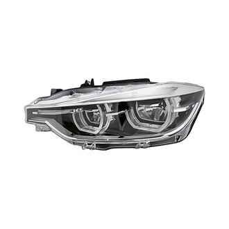 Replacement - Driver Side Headlight Lens and Housing (Standard Line)