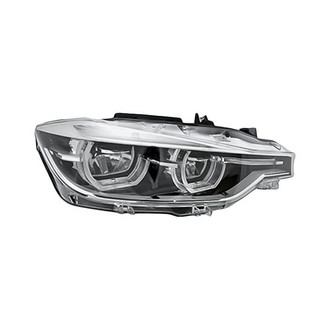 Replacement - Passenger Side Headlight Lens and Housing (Standard Line)