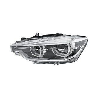 Replacement - Driver Side Headlight Lens and Housing (Standard Line)