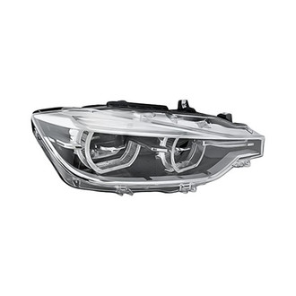 Replacement - Passenger Side Headlight Lens and Housing (Standard Line)