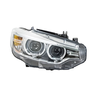 Replacement - Passenger Side Headlight Lens and Housing (CAPA Certified)