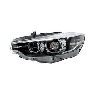 Replacement - Driver Side Headlight Lens and Housing (Standard Line)