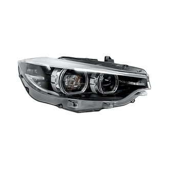 Replacement - Passenger Side Headlight Lens and Housing (Standard Line)