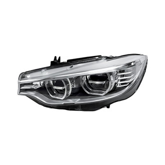Replacement - Driver Side Headlight Lens and Housing (Standard Line)