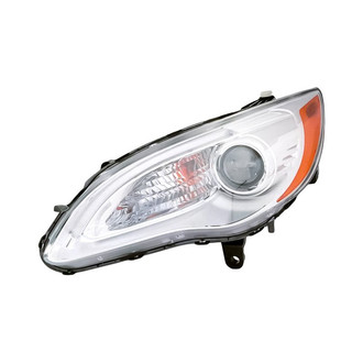 Replacement - Driver Side Headlight Lens and Housing (CAPA Certified)