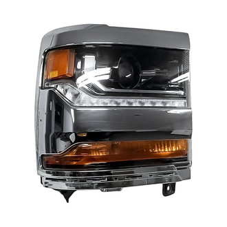 Replacement - Passenger Side Headlight Lens and Housing (CAPA Certified)