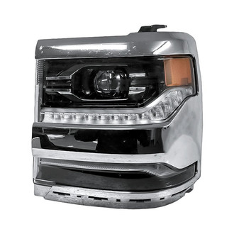 Replacement - Driver Side Headlight (CAPA Certified)
