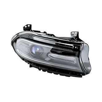 Replacement - Passenger Side Headlight (CAPA Certified)