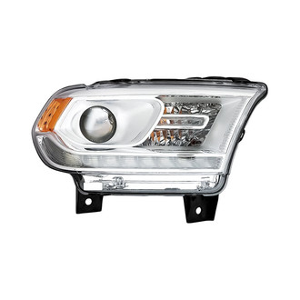 Replacement - Passenger Side Headlight (CAPA Certified)