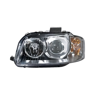 Replacement - Driver Side Headlight Lens and Housing (Standard Line)