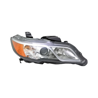 Replacement - Passenger Side Headlight (CAPA Certified)