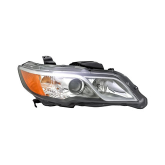 Replacement - Passenger Side Headlight Lens and Housing (CAPA Certified)