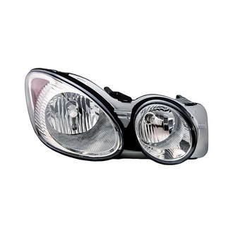 Replacement - Passenger Side Headlight (CAPA Certified)