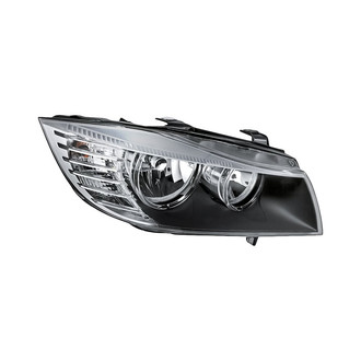 Replacement - Passenger Side Headlight Lens and Housing (CAPA Certified)