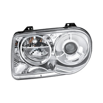 Replacement - Driver Side Headlight Lens and Housing (Standard Line)