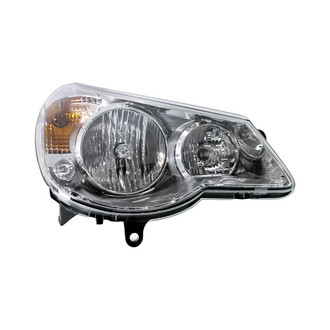 Replacement - Passenger Side Headlight (CAPA Certified)