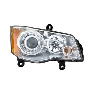 Replacement - Passenger Side Headlight Lens and Housing (Standard Line)