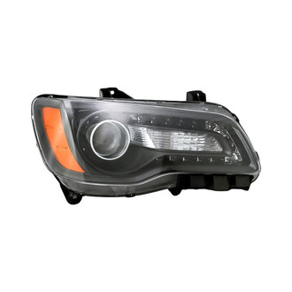 Replacement - Passenger Side Headlight (CAPA Certified)
