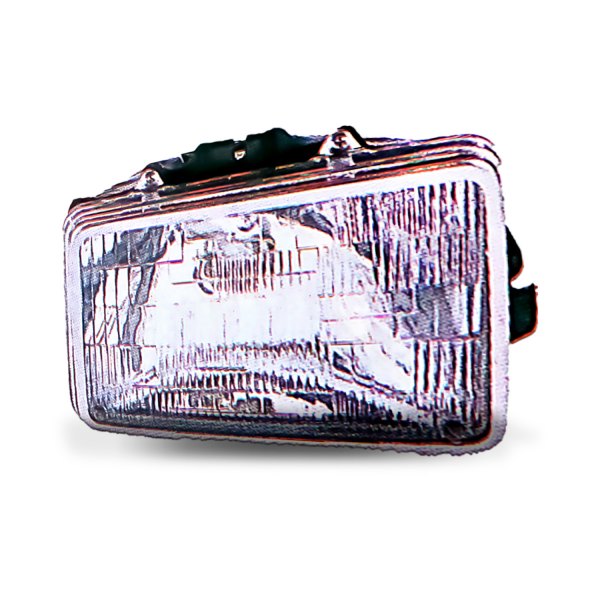 Replacement - Replacement 4x6" Rectangular Driver Side Outer Chrome Headlight