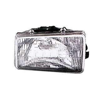 Replacement - Replacement 4x6" Rectangular Chrome Headlight (Standard Line)