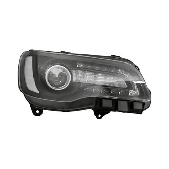 Replacement - Passenger Side Headlight (CAPA Certified)