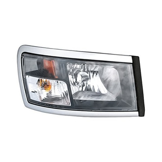Replacement - Passenger Side Headlight (CAPA Certified)