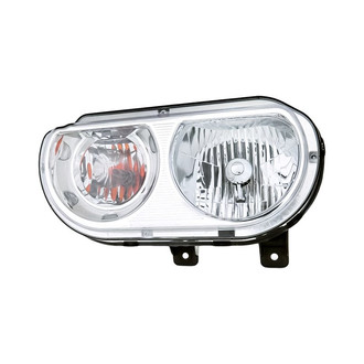 Replacement - Driver Side Headlight (CAPA Certified)