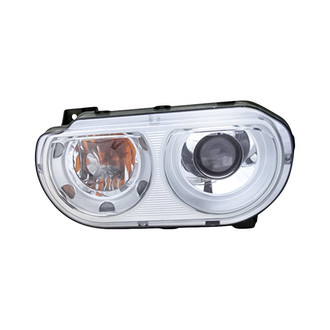 Replacement - Driver Side Headlight Lens and Housing (Standard Line)