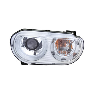 Replacement - Passenger Side Headlight Lens and Housing (Standard Line)