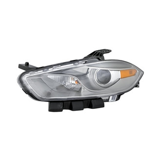 Replacement - Driver Side Headlight Lens and Housing (Standard Line)