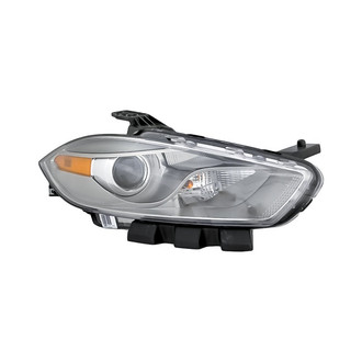 Replacement - Passenger Side Headlight Lens and Housing (Standard Line)
