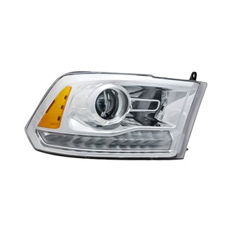Replacement - Passenger Side Headlight (CAPA Certified)