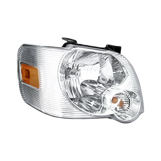 Replacement - Passenger Side Headlight (CAPA Certified)