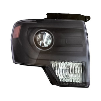 Replacement - Passenger Side Headlight Lens and Housing (CAPA Certified)