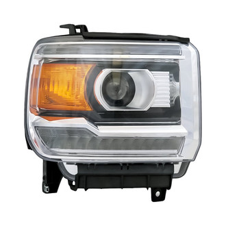 Replacement - Passenger Side Headlight (CAPA Certified)