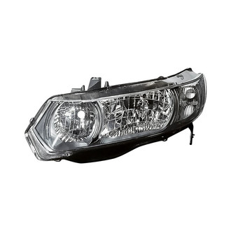 Replacement - Driver Side Headlight Lens and Housing (CAPA Certified)