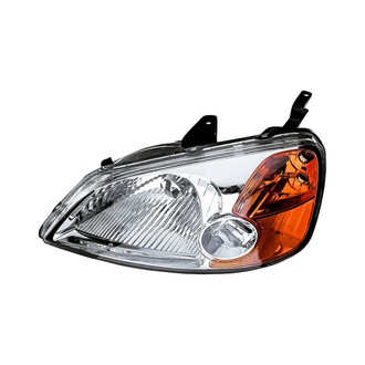 Replacement - Driver Side Headlight Lens and Housing (CAPA Certified)