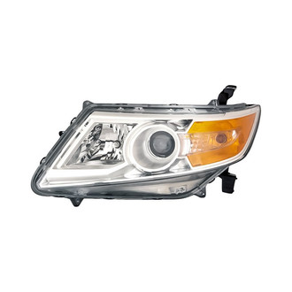 Replacement - Driver Side Headlight (CAPA Certified)