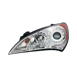 Replacement - Driver Side Headlight (CAPA Certified)