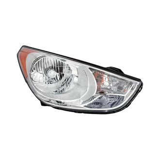 Replacement - Passenger Side Headlight (CAPA Certified)