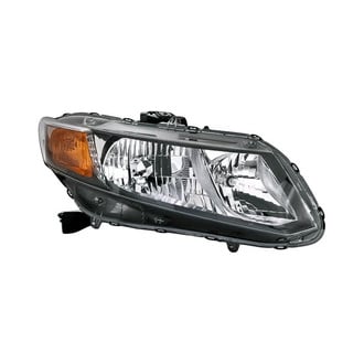 Replacement - Passenger Side Headlight (CAPA Certified)