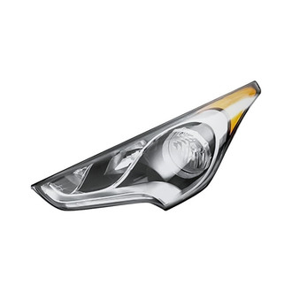 Replacement - Driver Side Headlight (CAPA Certified)