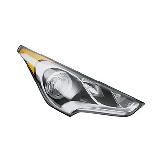 Replacement - Passenger Side Headlight (CAPA Certified)
