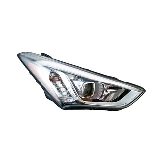 Replacement - Passenger Side Headlight (CAPA Certified)