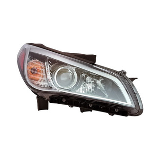 Replacement - Passenger Side Headlight (CAPA Certified)